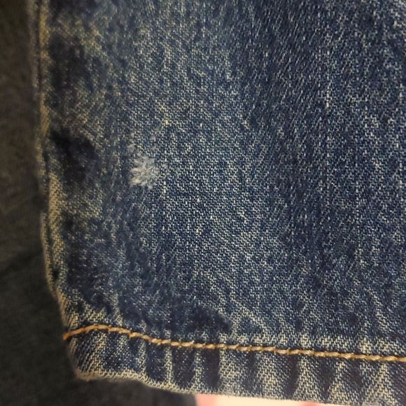 OshKosh B'gosh Dark Denim Carpenter Overalls - Picture 4 of 8